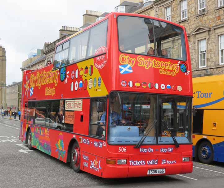 Lothian Buses Dennis Trident Plaxton President City Sightseeing 506